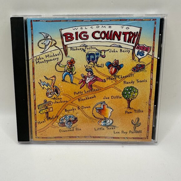 Welcome to Big Country CD Album Various Artist Arista Records - Picture 1 of 5